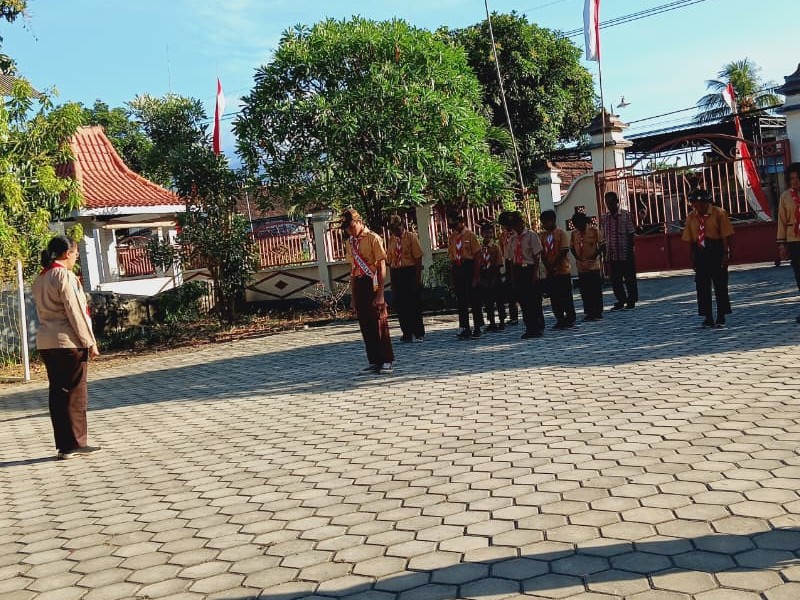 UPACARA MERAYAKAN HARI PRAMUKA 14 AGUSTUS 2025